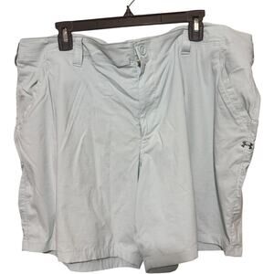 Under Armour Storm Hydro Casual Fishing Shorts Size 42 UPF 30 Nylon mint green